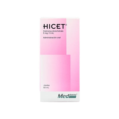 Hicet Jarabe 5Mg/5Ml Frasco X 60 Ml