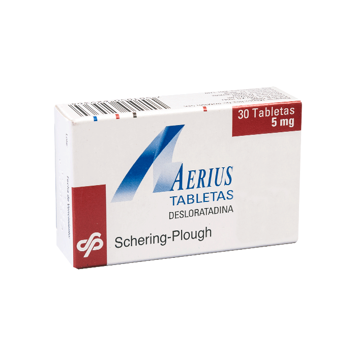 Aerius 5Mg X 30 Tabletas