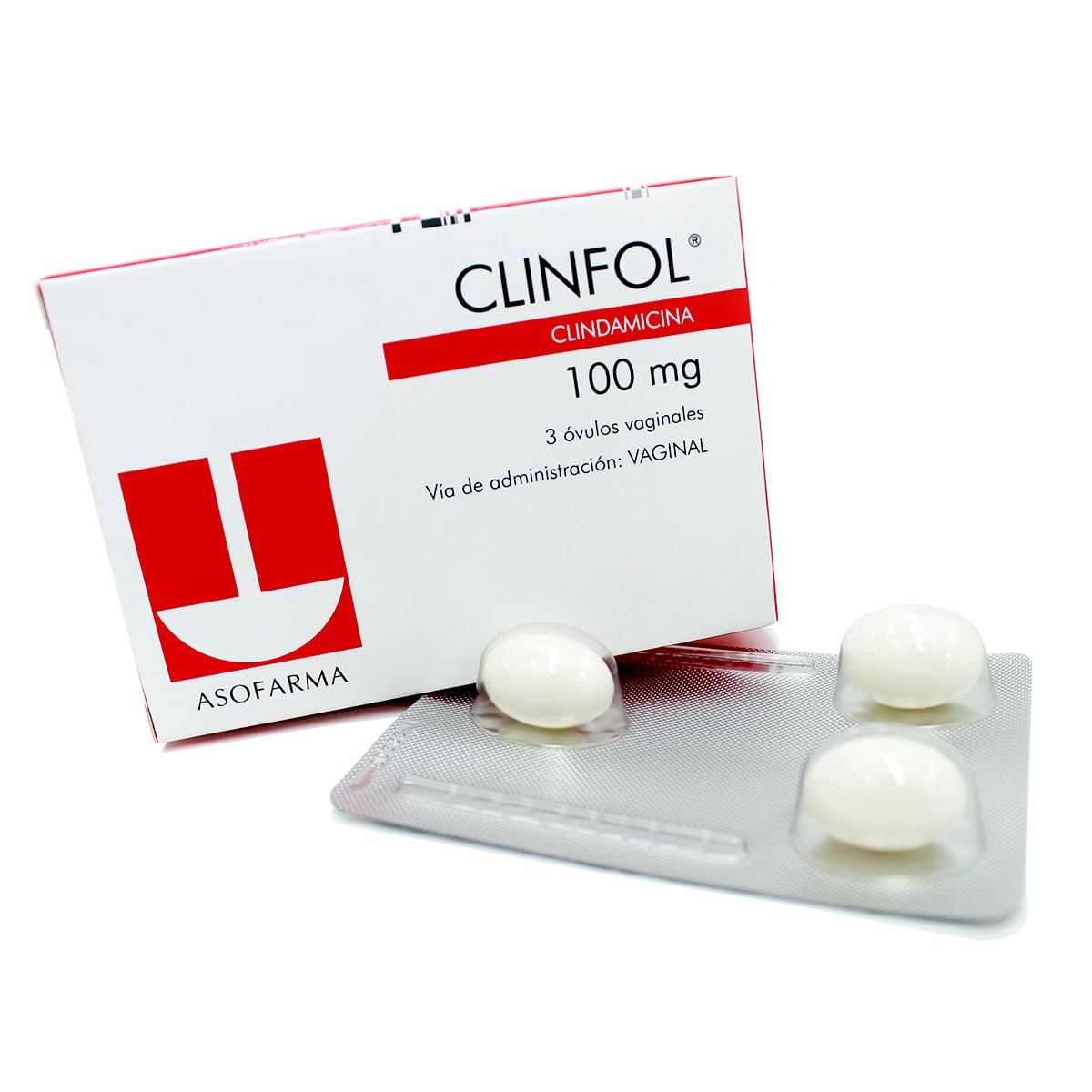 Clinfol 100Mg X 3 Ovulos Vaginales