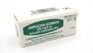 Amikacina Normon 500Mg X 1 Ampolla