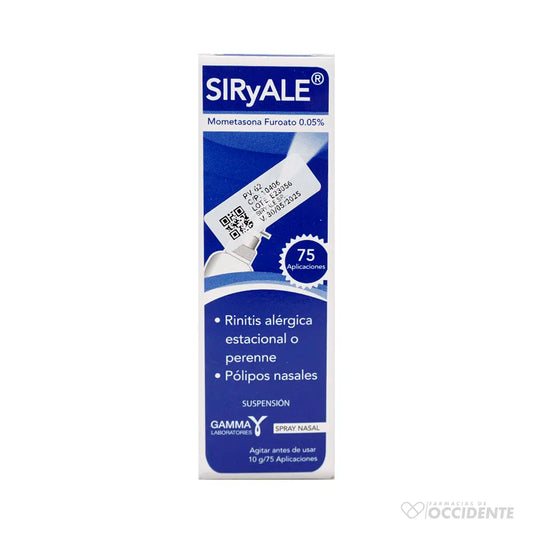 Siryale Spray Nasal 10G X 75 Aplicaciones