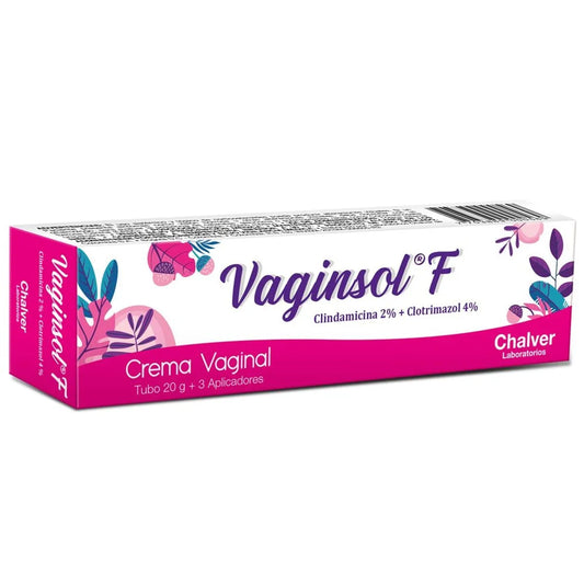 Vaginsol F Crema Vaginal Tubo X 20 Gramos