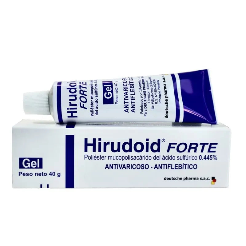 Hirudoid Forte Gel Tubo X 40 Gramos