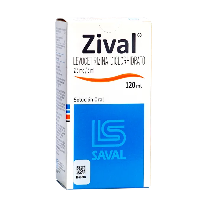 Zival 2.5Mg/5Ml Jarabe X 120Ml