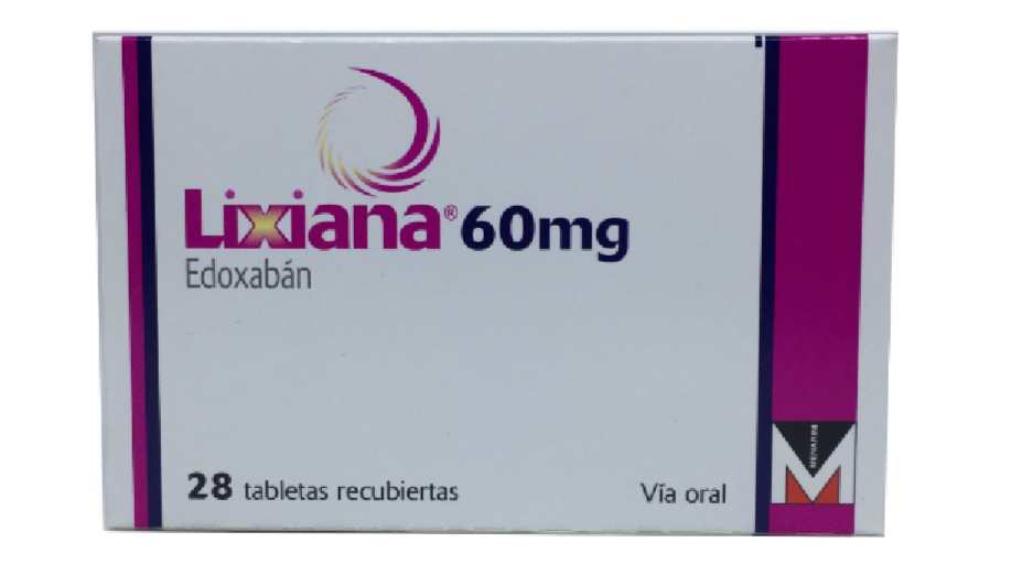 Lixiana 60Mg X 28 Tabletas