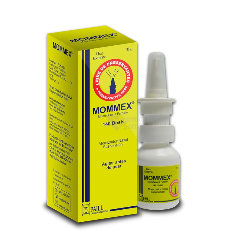 Mommex Spray 18Gramos X 140 Dosis