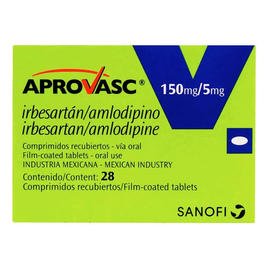 Aprovasc 150Mg/5Mg X 28 Comprimidos