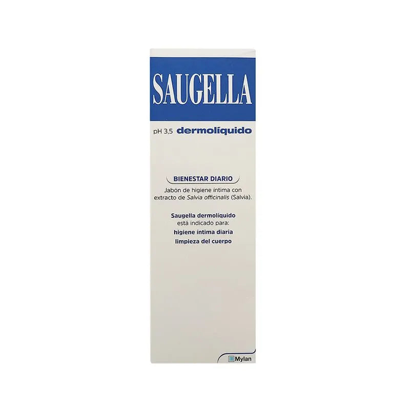 Saugella Jabon Intimo Dermoliquido 250Ml