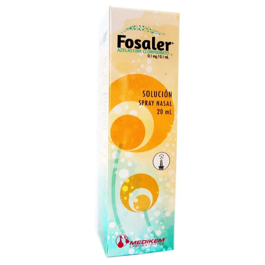 Fosaler Solucion Spray Nasal Frasco X 20 Ml