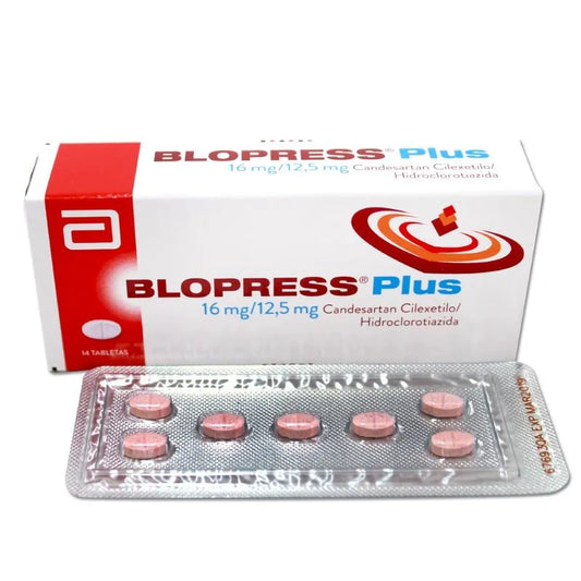 Blopress Plus 16Mg/12.5Mg X 14 Tabletas