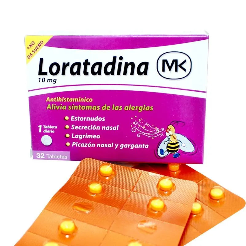 Loratadina Mk 10Mg X 32 Tabletas