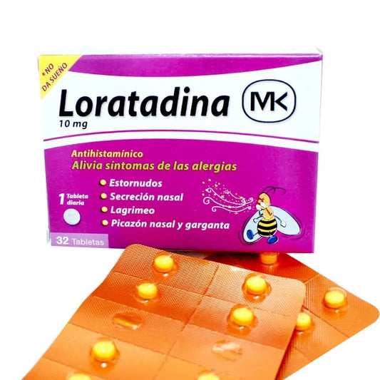 Loratadina Mk 10Mg X 32 Tabletas