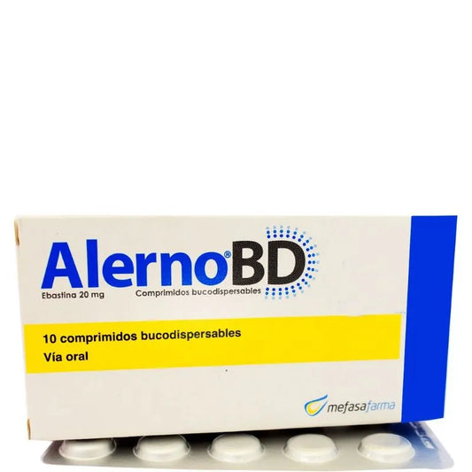 Alerno Bucodispersable 20Mg X 10 Comprimidos