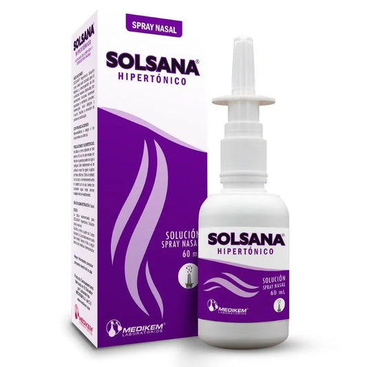 Solsana Hipertonico Spray Nasal Frasco X 60Ml