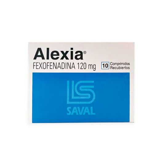 Alexia 120Mg X 10 Comprimidos