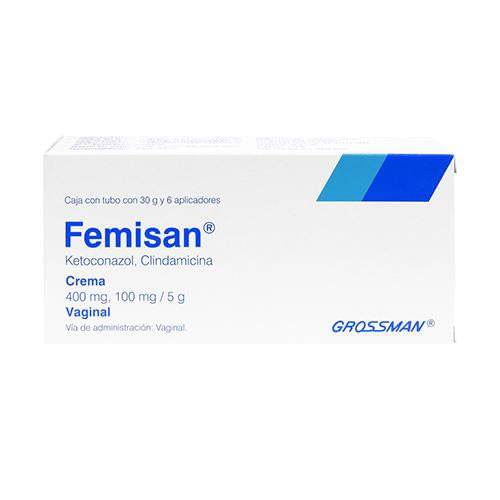 Femisan 400Mg 100Mg/5G Crema Tubo X 30 Gramos