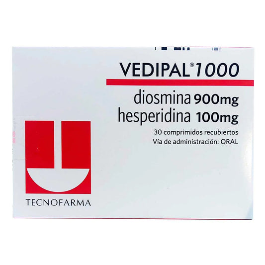 Vedipal 1000Mg X 30 Comprimidos
