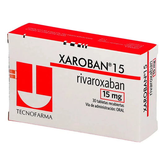 Xaroban 15Mg X 30 Comprimidos