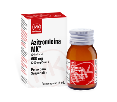 Azitromicina Mk 600Mg Suspension X 15Ml