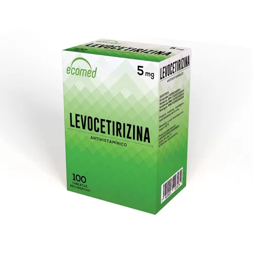 Levocetirizina Ecomed 5Mg X 100 Tabletas