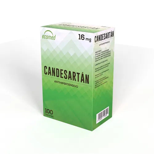 Candesartan Ecomed 16Mg X 100 Tabletas