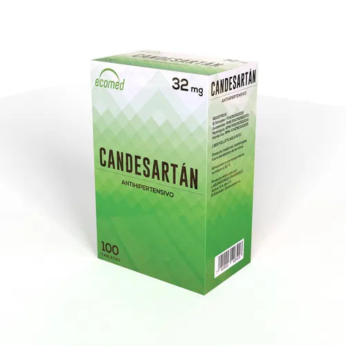 Candesartan Ecomed 32Mg X 100 Tabletas