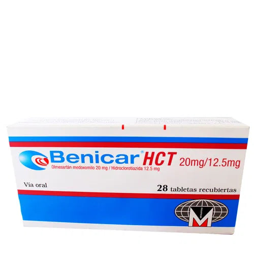 Benicar Hct 20Mg/12.5Mg X 28 Tabletas