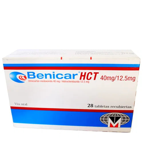 Benicar Hct 40Mg/12.5Mg X 28 Tabletas