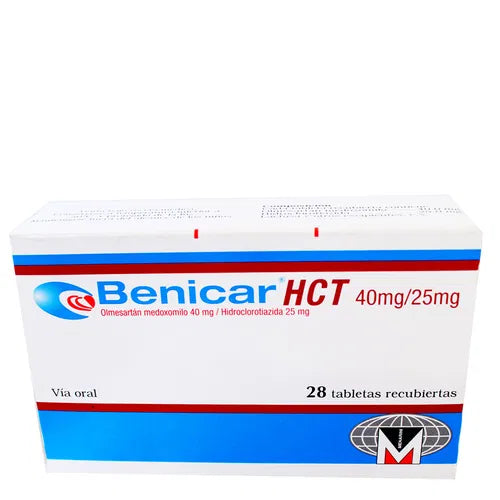 Benicar Hct 40Mg/25Mg X 28 Tabletas
