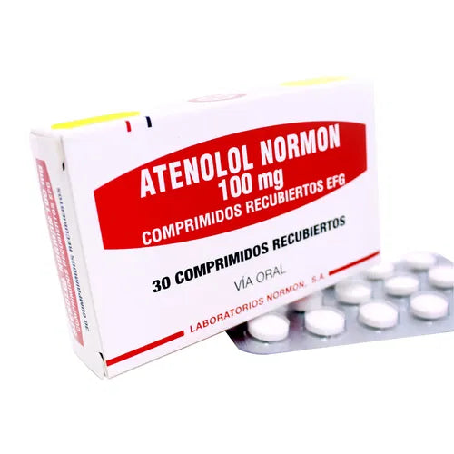 Atenolol Normon 100Mg X 30 Comprimidos