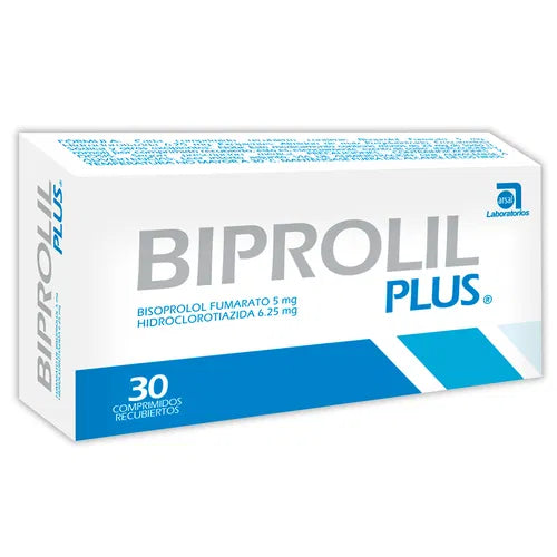 Biprolil Plus 5Mg/6.25Mg X 30 Comprimidos