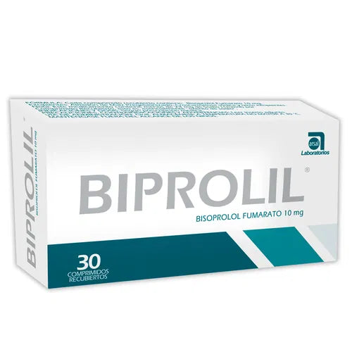 Biprolil 10 Mg X 30 Comprimidos Recubiertos