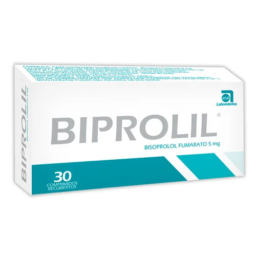 Biprolil 5 Mg X 30 Comprimidos Recubiertos