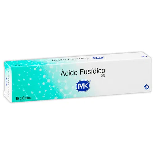 Acido Fusidico Mk 2 % Crema Tubo X 15 Gramos