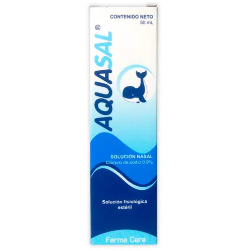 Aquasal 0.9% Solucion Nasal 50Ml