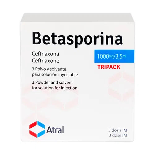 Betasporina 1Gr I.M X Ampolla 3.5Ml Tripack