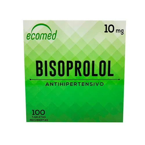 Bisoprolol Ecomed 10Mg X 100 Tabletas