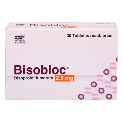 Bisobloc 2.5 Mg X 30 Tabletas