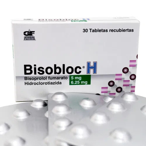 Bisobloc H 5Mg/6.25Mg X 30 Tabletas