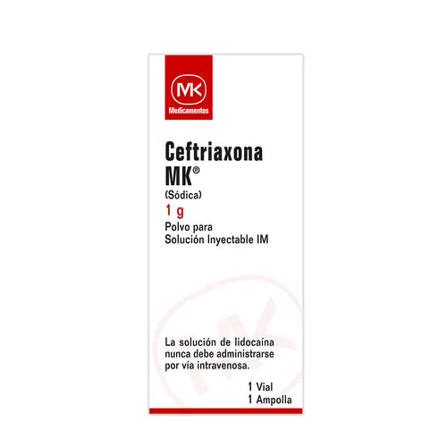 Ceftriaxona Mk 1 Gr. I.M. X 1 Ampolla