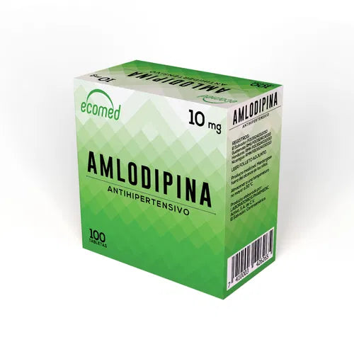 Amlodipina Ecomed 10Mg X 100 Tabletas