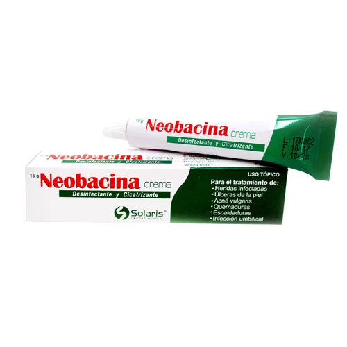 Neobacina Crema Cicatrizante De 15 Gramos