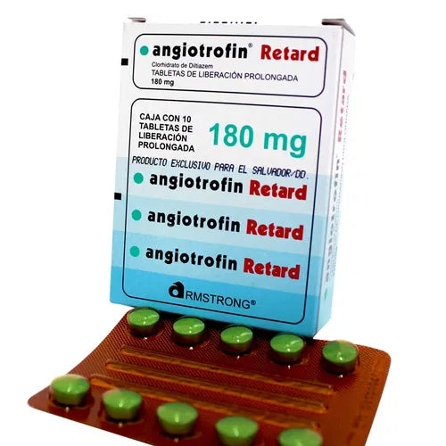 Angiotrofin Retard 180Mg X 10 Tabletas