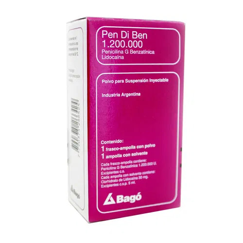 Pen Di Ben 1.200.000 Inyectable X Ampolla