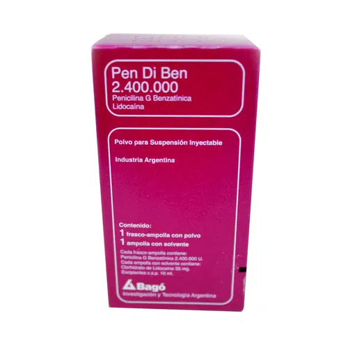 Pen Di Ben 2.400.000 Inyectable X Ampolla