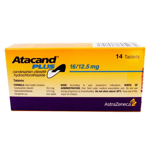 Atacand Plus 16Mg/12.5Mg X 14 Tabletas