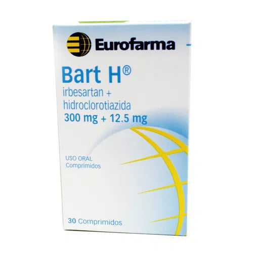 Barth H 300Mg/12.5Mg X 30 Comprimidos