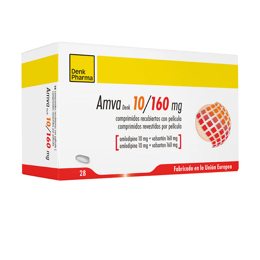 Amva-Denk 10Mg/160Mg X 28 Comprimidos