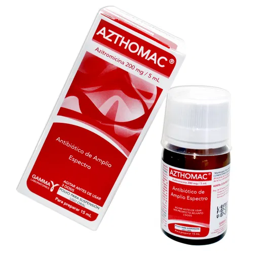 Azthomac 200Mg/5Ml Suspension Frasco X 15Ml
