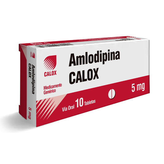 Amlodipina Calox 5Mg X 30 Tabletas